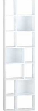 Habitat Cleo Narrow Bookcase - White