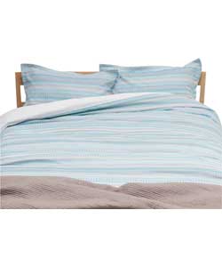 Delphina Blue Duvet Cover - Double