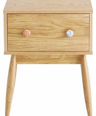 Habitat Oak Bedside Unit