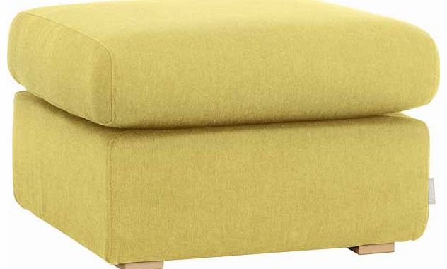 Porto Yellow Footstool