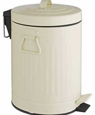 Sesamee Cream 5L Bathroom Bin