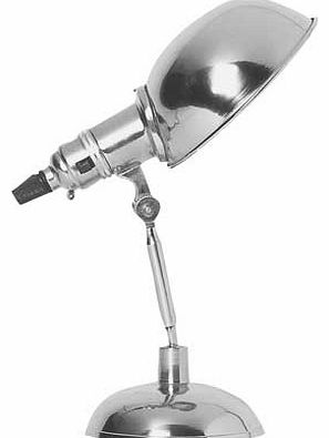 Habitat Tommy Desk Lamp - Silver