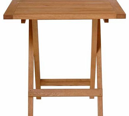 Zeno Oak Folding Stool