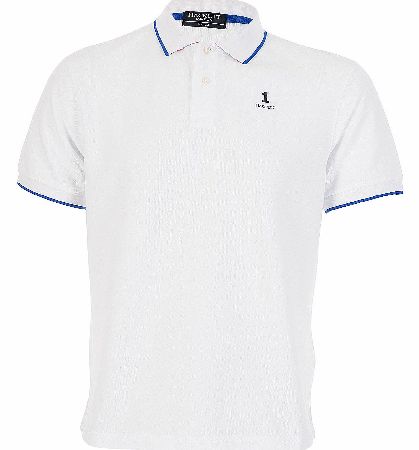 Chest Logo White Polo