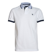 White Pique Polo Shirt