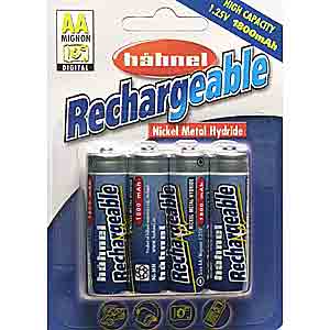 Hahnel AA 1800mAh NiMH Batteries