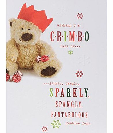 Hallmark Medium Anyone Cute Wellibobs Christmas Card