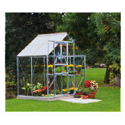 6 x 4 Aluminium Greenhouse