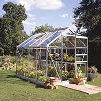 Aluminium Framed Greenhouse 8 x 6