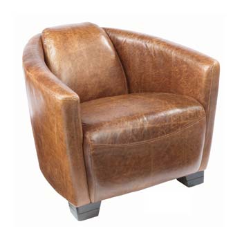 Halo Rocket Leather Armchair