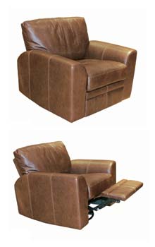 Halo Soho Leather Recliner