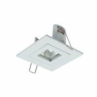 MR16 Fixed Square Downlight Kit White