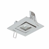 Square Adjustable MR16 Polished Chrome Low Voltage Downlight