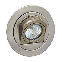 Wallwasher Adjustable MR16 Satin Nickel Low Voltage Downlight