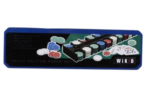 Wikid - Texas HoldEm Poker Set in Tin