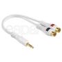 Hama Cable Adapter 3.5 mm Plug - 2 RCA (phono)