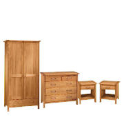 bedroom furniture package, Oak