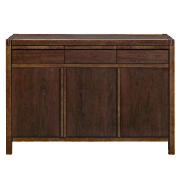 Hanoi sideboard, walnut veneer