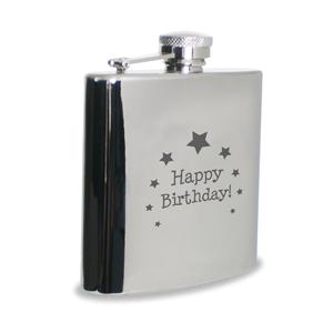 Birthday Hipflask