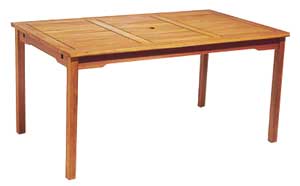 Hardwood table