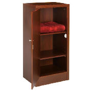 Single Door Unit, Dark Wood