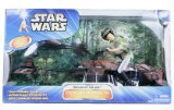 12` Princess Leia On Speeder Bike Star Wars Saga