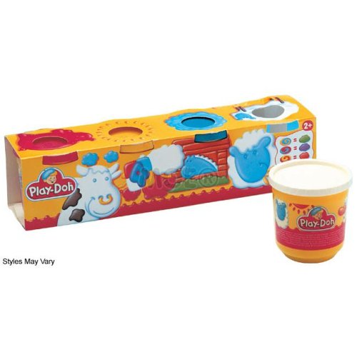 Play Doh - 4 Tubs Original