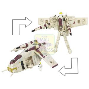 Star Wars Transformers Republic Gunship