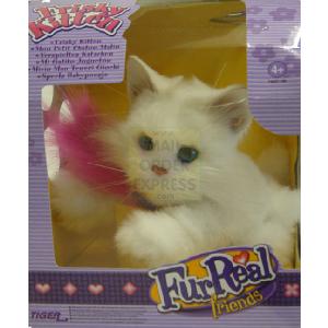 Tiger Fur Real Friends Kitten Frisky White