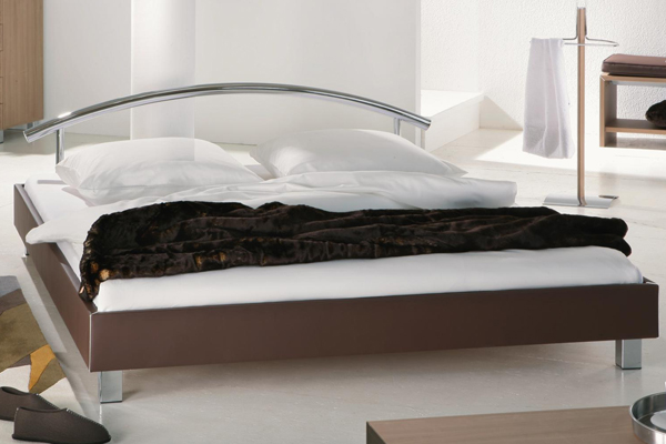 Cosa Legs- Luna Headboard (chocolate Leather