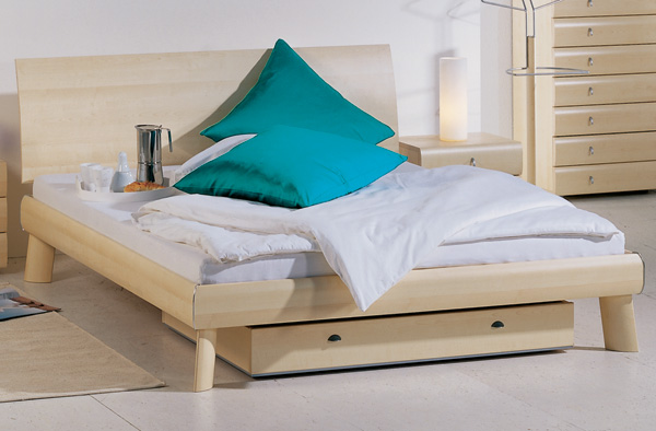 Elipso Legs- Alexandria Headboard ( Maple ) Double