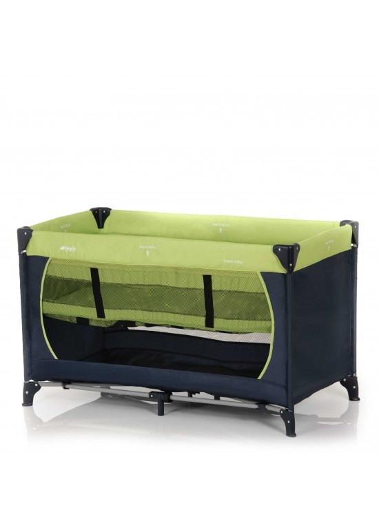 Hauck Dreamn Play Travel Cot-Moonlight/Kiwi