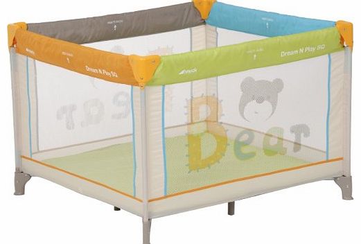 Hauck  Dreamn Play Square Playpen Bear