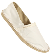 Alp H Origine White Canvas Espadrilles