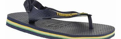 Havaianas kids havaianas navy brasil logo boys toddler