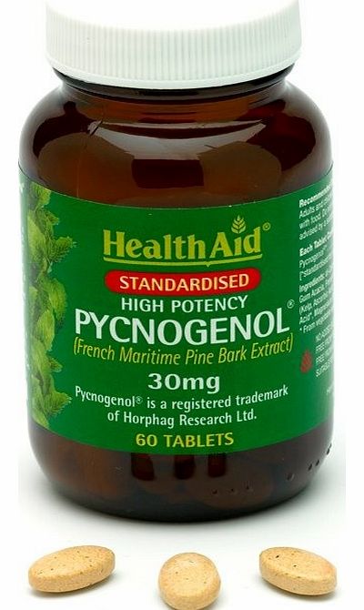 HealthAid Pycnogenol 30mg Tablet