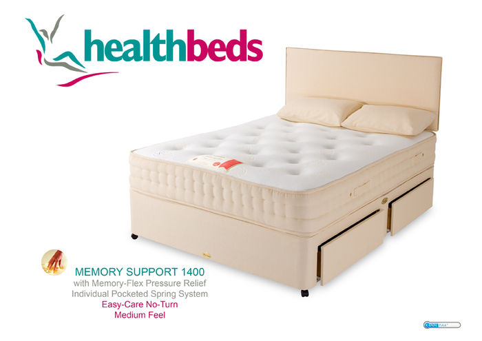 Memory Support 1400 2ft 6 Small Single Mattress