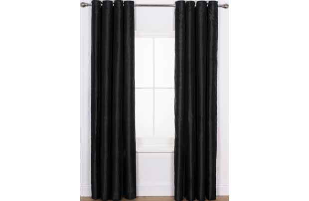 Ava Faux Silk Curtains - 168 x