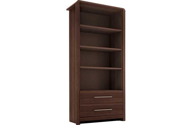 heart of house Elford Bookcase - Dark Oak Effect