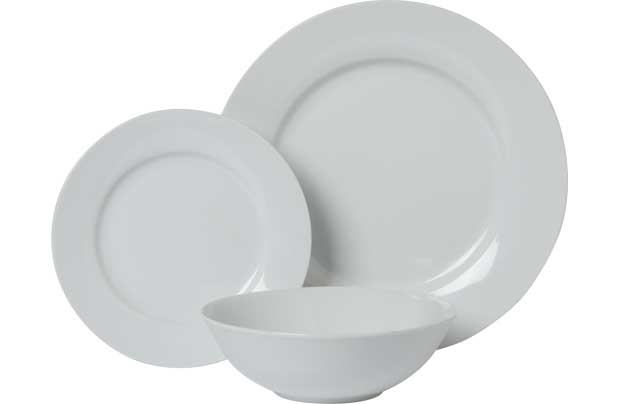 Soho Rimmed 12 Piece Dinner Set -