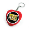 Shaped Digital Photo Key Ring