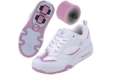 heelys Fizz White/Pink Size 4