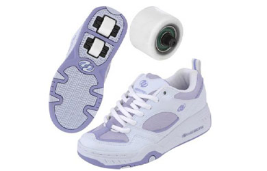 heelys Fizz White/Violet Size 5