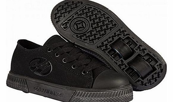 Pure Black/Black Kids Heely Shoe - UK 3