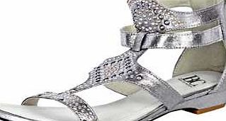 Metallic Sandals