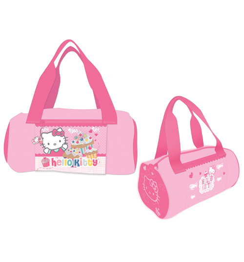 Cupcakes Holdall Barrel Bag