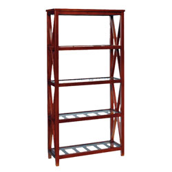 Hemelaer Country - Tall Glazed Bookcase