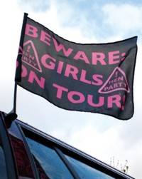 hen party Car Flag