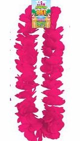 Henbrandt Bright Pink Hawaiian Beach Lei Hula Girl Party Flower Garland Fancy Dress Up Costume