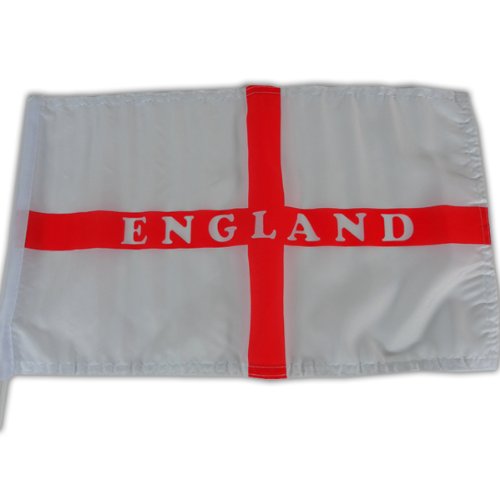 FLAG CAR ENGLAND 30 X 45CM 44CM STK